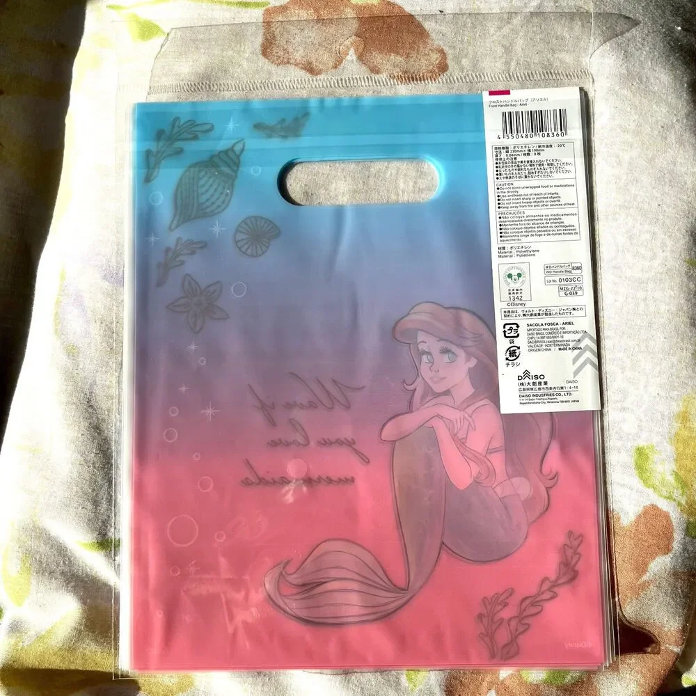 The Little Mermaid Ariel Disney Birthday Party Favor Gift Bags x 8 Brand New